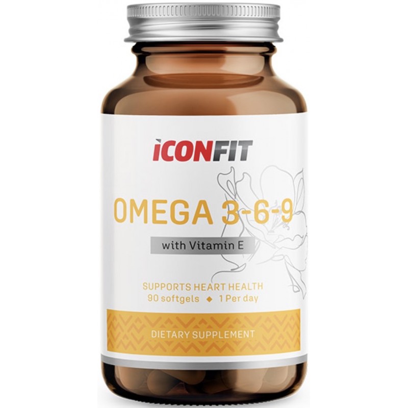 Iconfit Omega 3-6-9 90 kapslit